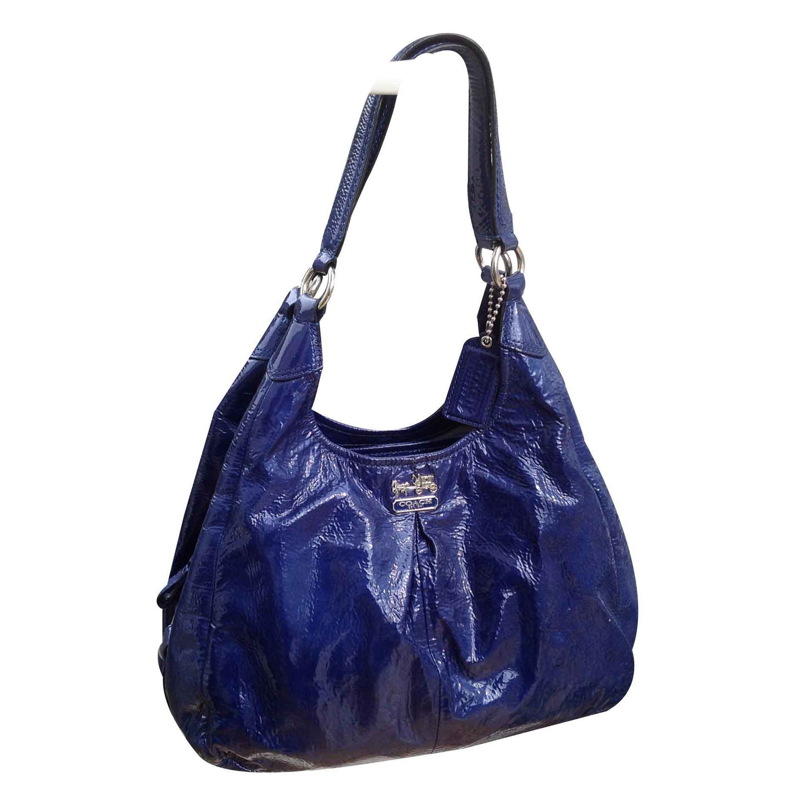 Coach Blue Patent Leather Handbags | Confederated Tribes of the Umatilla Indian Reservation