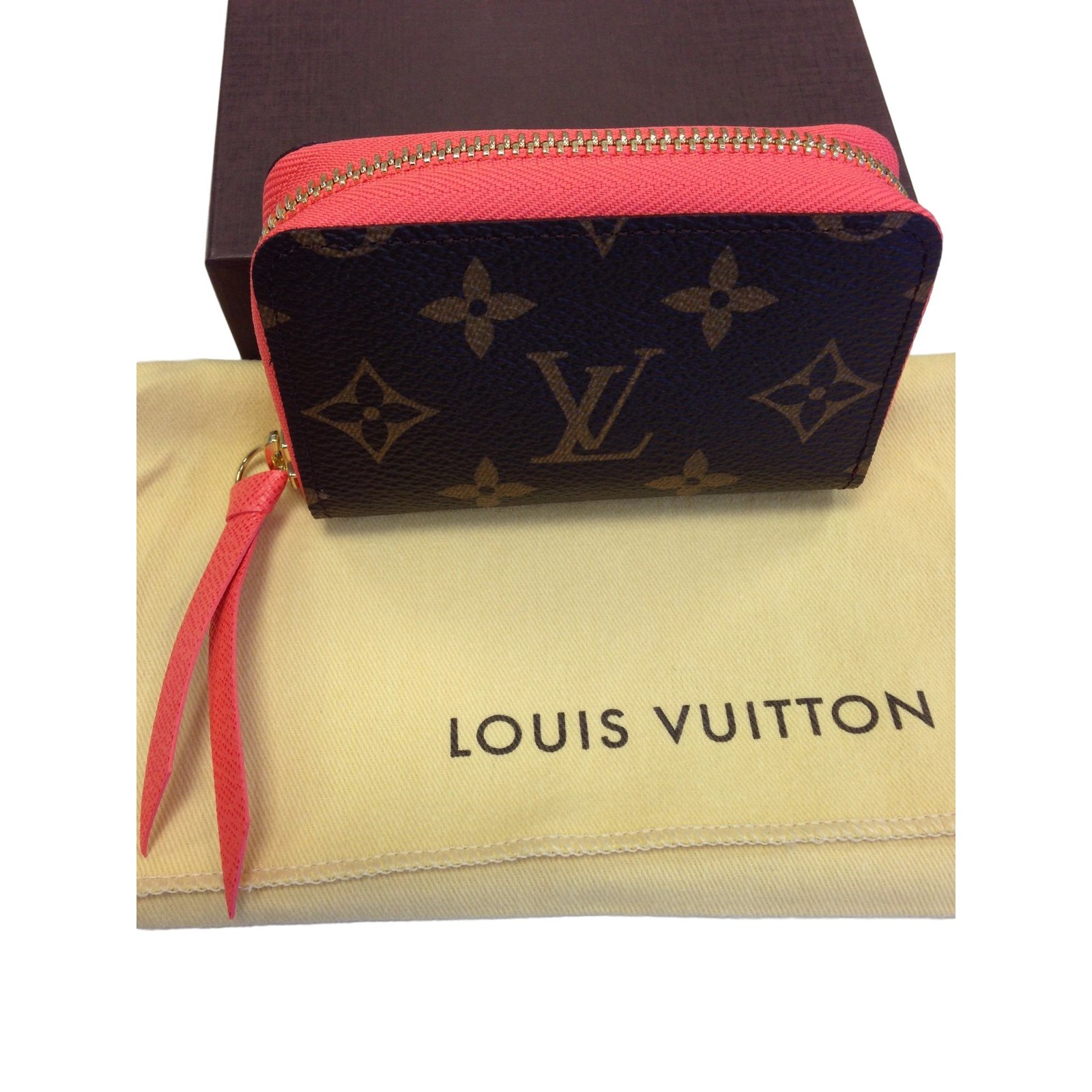 coin card holder cloth handbag Louis Vuitton Multicolour in Cloth - 25281913