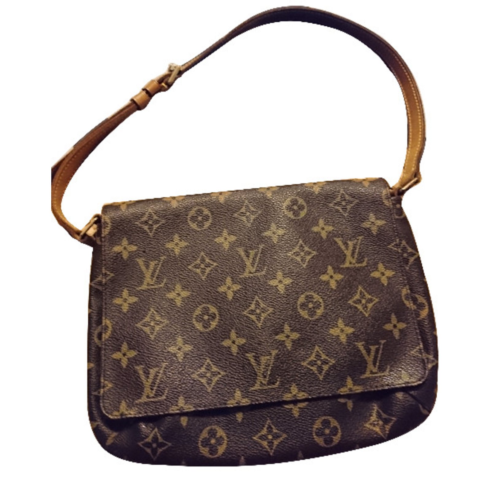 Louis Vuitton Handbag Handbags Leather Brown ref.29890 - Joli Closet