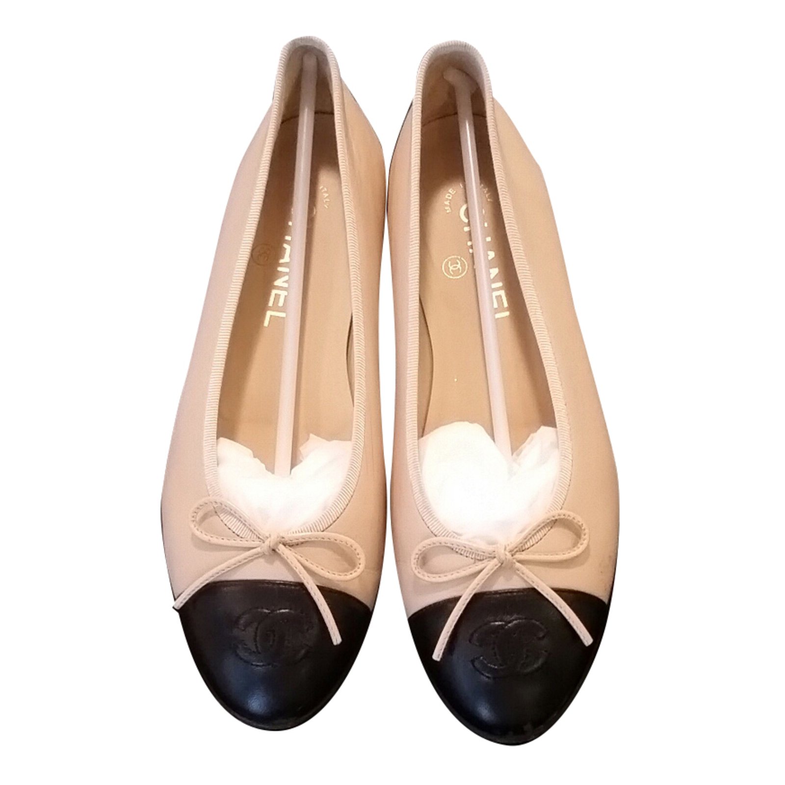 Authentic Pre Owned Chanel Ballerina Flats (PSS14500002) THE FIFTH