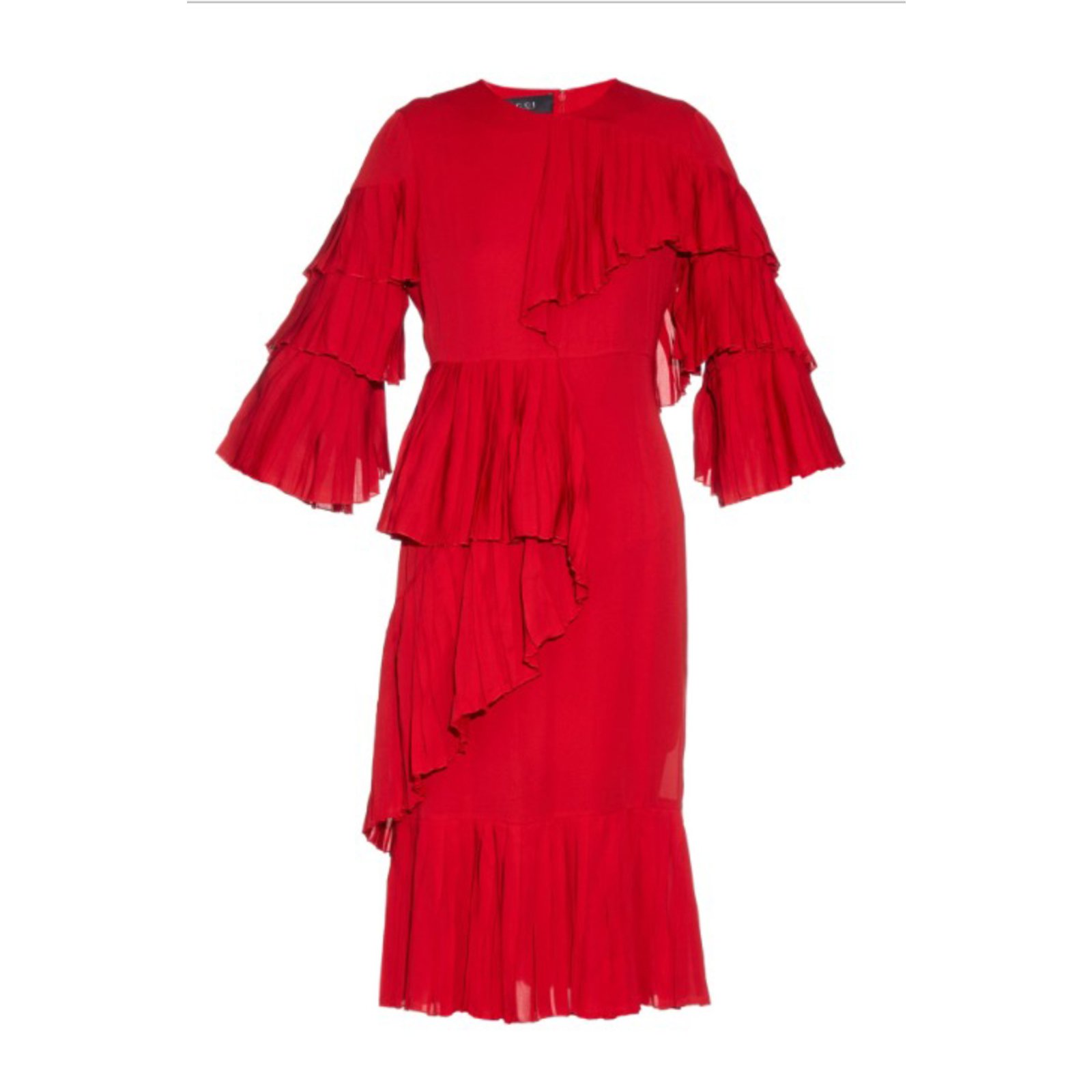 Gucci Dress Dresses Silk Red ref.42161 - Joli Closet
