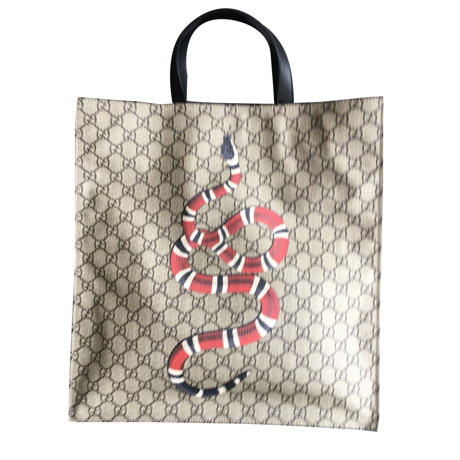 Gucci Gucci snake tote Handbags Other Brown ref.42718 - Joli Closet